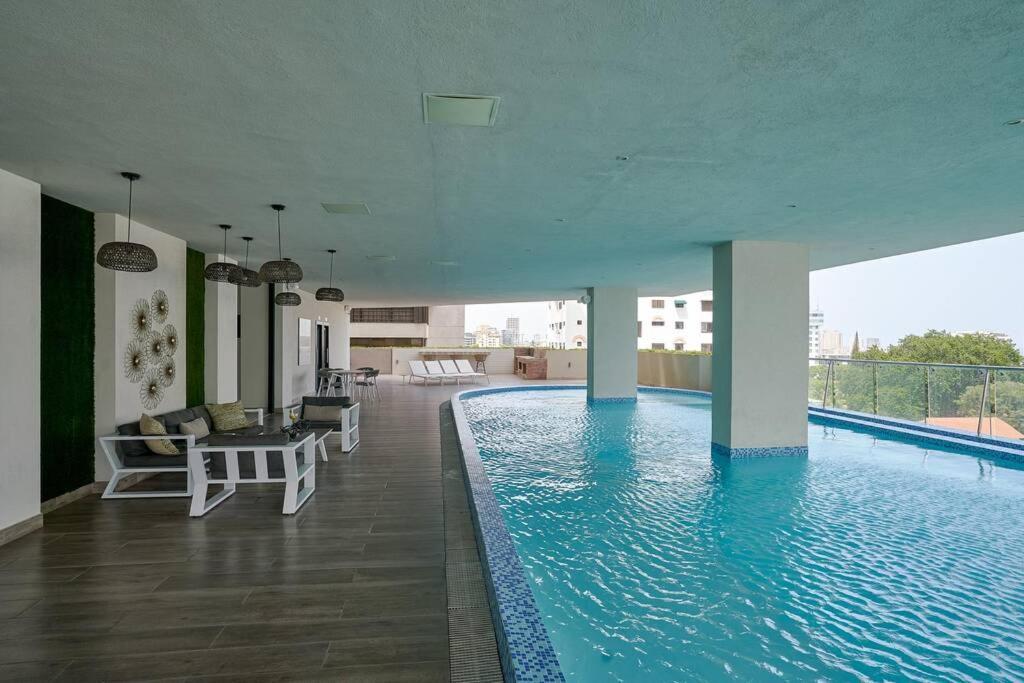 Escape Apartments, Balcony, Pool, Gym & Spa In La Julia Santo Domingo Buitenkant foto